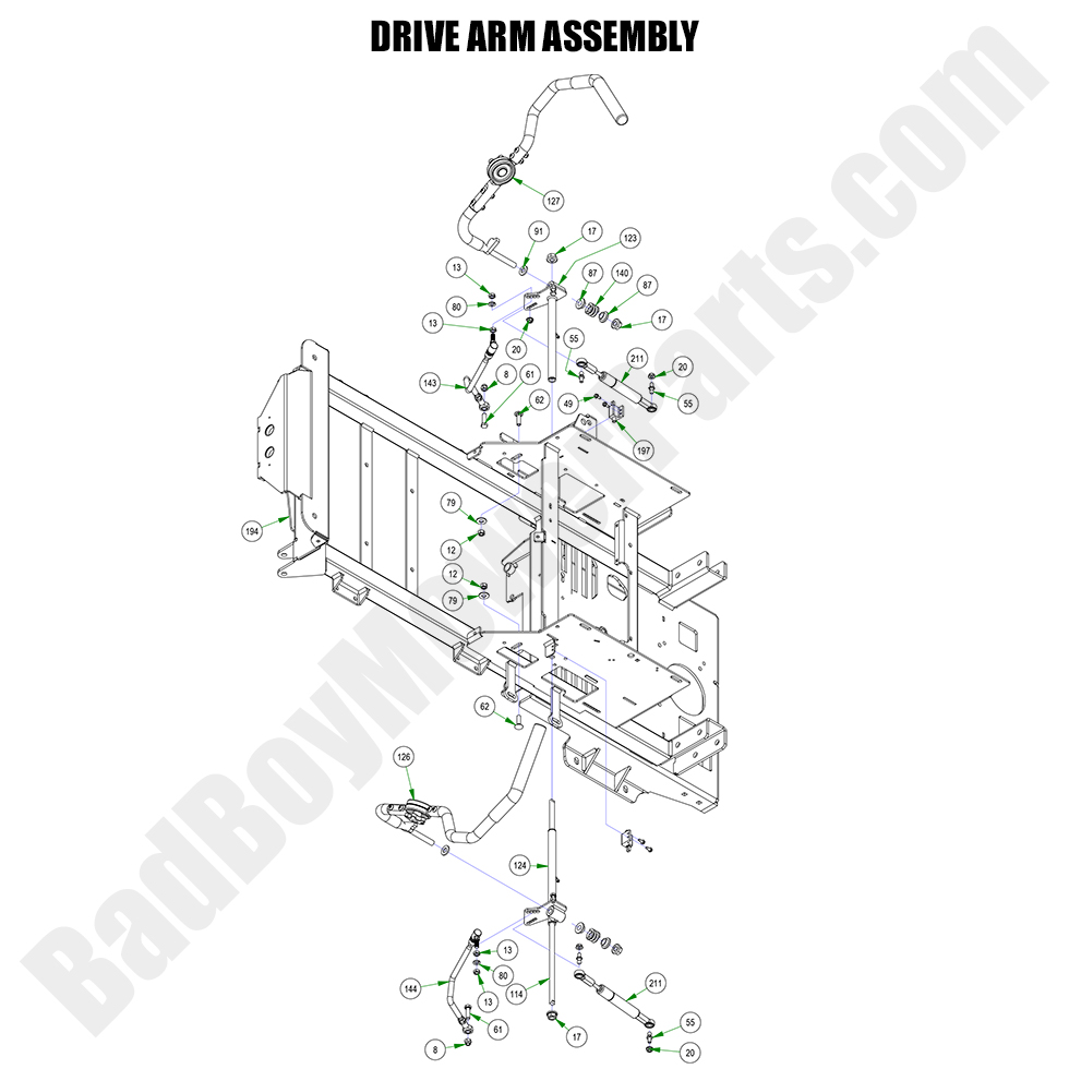 2023 Maverick HD Drive Arm Assembly